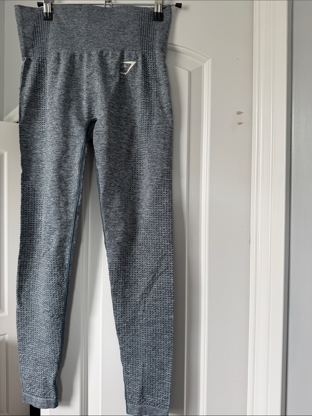 Gymshark High-Waist Seamless Leggings in Charcoal Gray